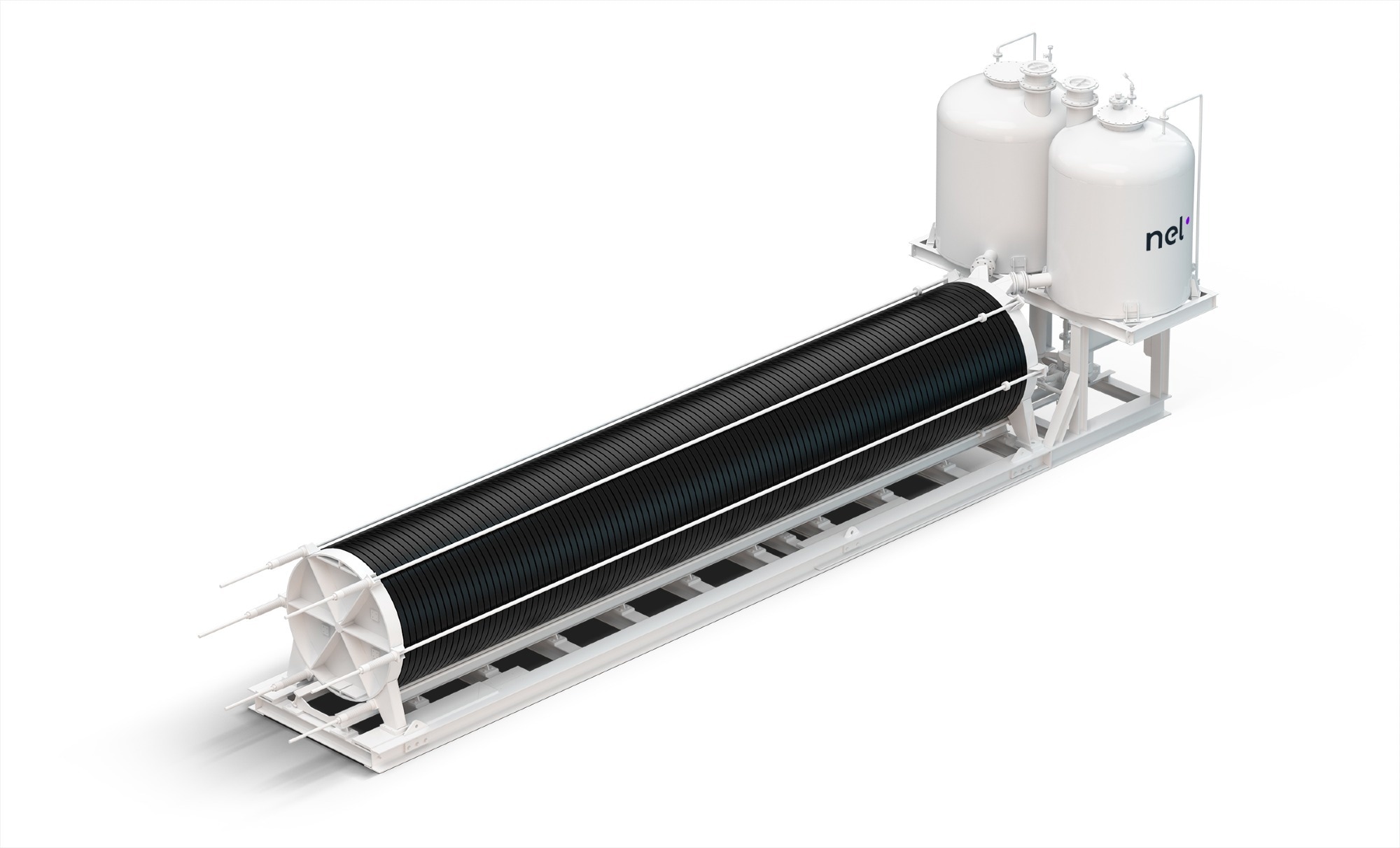 A485 Series Alkaline Electrolyser Stack and Electrolyte System Module