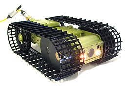 Variable Geometry Tracked Vehicle from Inuktun Services Ltd.