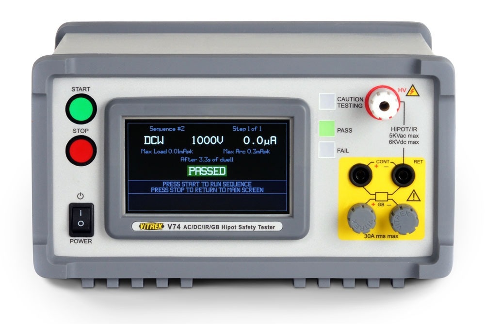 96X and V7X Hipot Series for Electrical Safety Tastings
