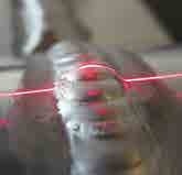 V-gap measurement on pipes