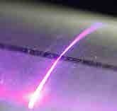 Gap measurement of inserted glass