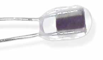 Thermometrics NTC Thermistors | Glass BR Series—Glass-Encapsulated Bead