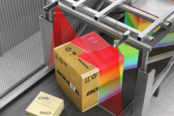 Package volume measurement and sorting.