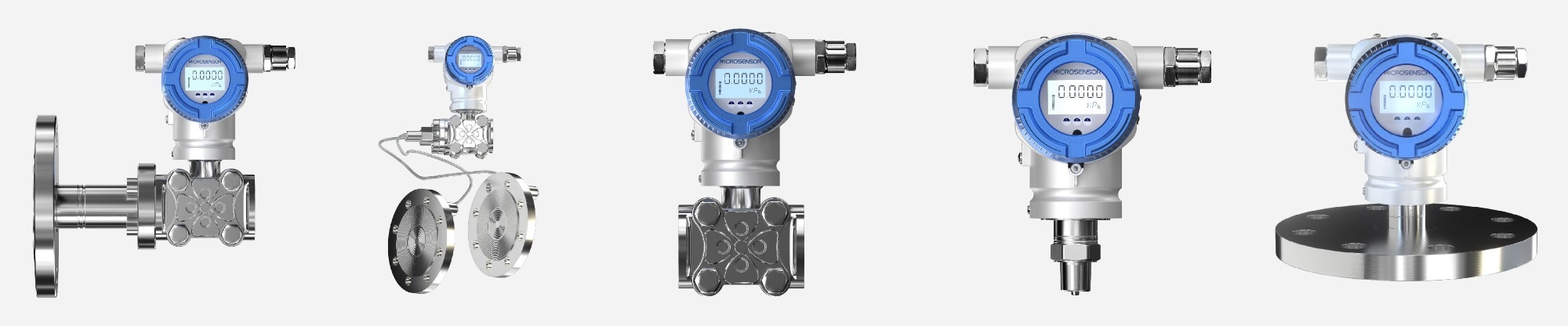 High Precision MDM6000 Series Intelligent Pressure Transmitter for the Process Industry