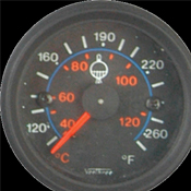 Model V064321b Temperature Gauge from Hoyt Electrical Instrument Works Inc.