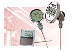 Electronic Digital Thermometers from Tel-Tru Manufacturing Company