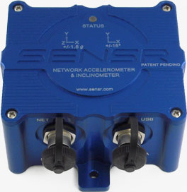 SenCX1 Network Accelerometer / Inclinometer