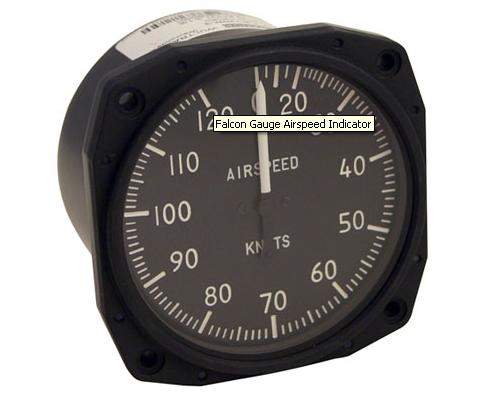 Falcon Gauge Airspeed Indicator from Transair Pilot Shop