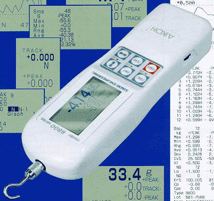 Aikoh 9800 Digital Push/Pull Force Gauge from Micro Photonics Inc.