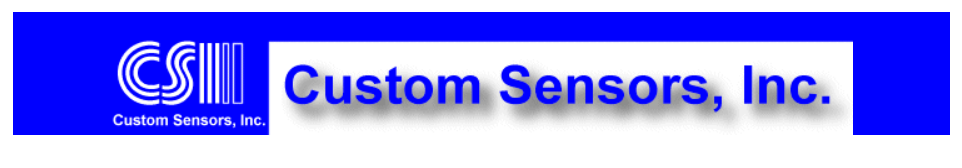 Custom Sensors Inc.